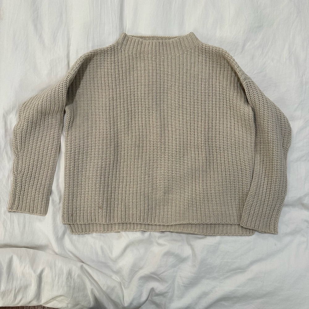 Vince Taupe Turtleneck Sweater
